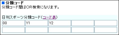 分類コード
