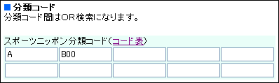 分類コード